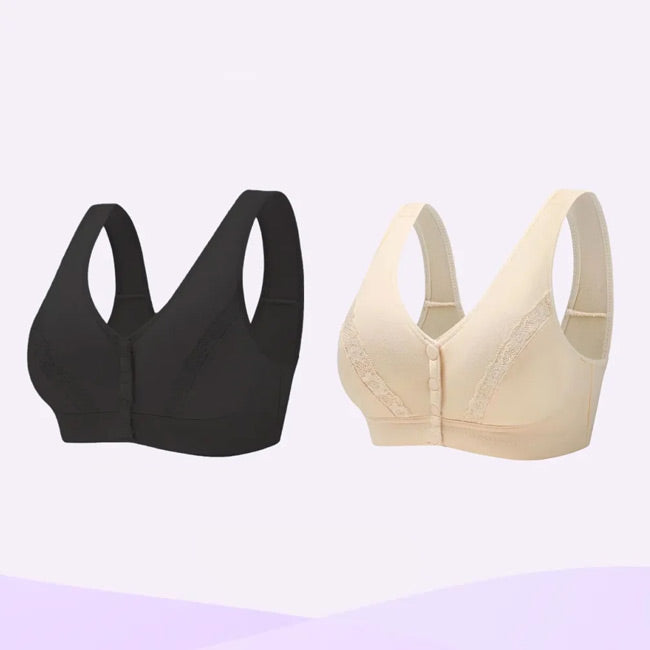 Front Button Comfort Bra99