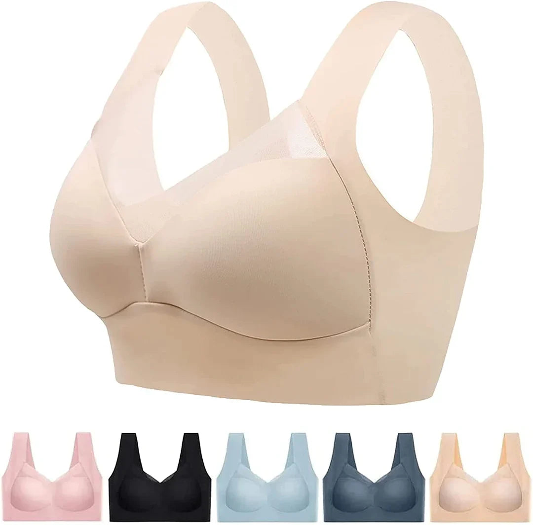 Buy 1 Free 1(2packs)🔥 Plus Size Seamless Push Up Wireless Bras-50% OFF!FREE SHIPPING