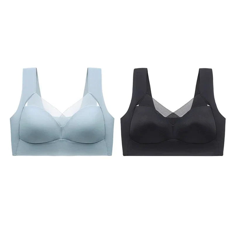 Buy 1 Free 1(2packs)🔥 Plus Size Seamless Push Up Wireless Bras-50% OFF!FREE SHIPPING