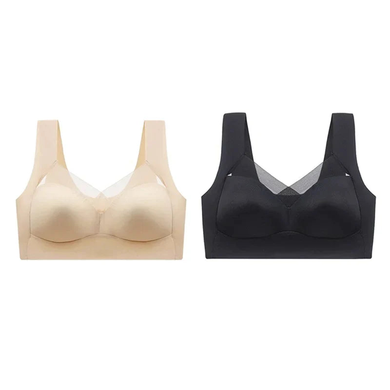 Buy 1 Free 1(2packs)🔥 Plus Size Seamless Push Up Wireless Bras-50% OFF!FREE SHIPPING