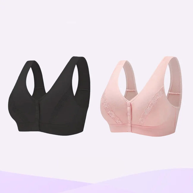 Front Button Comfort Bra9